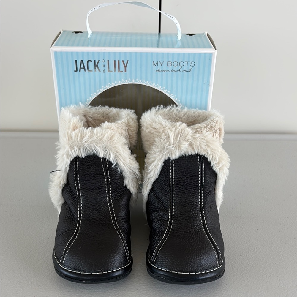 Jack and Lily Black Kids Boots
